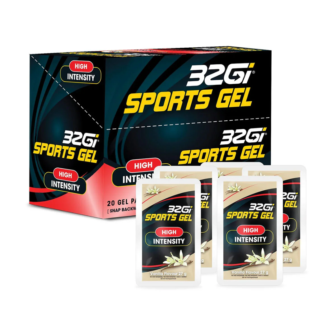 32Gi Sports Energy Gel | Quick Releasing Energy | Patended Snap Open Technology- 27g each- Pack of 3