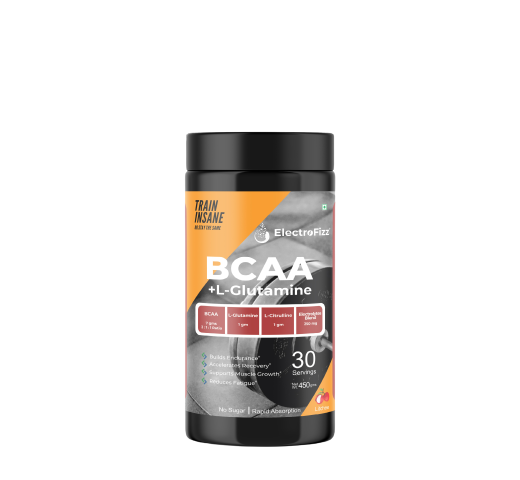 ElectroFizz Advanced BCAA 7Gms (2:1:1) -Green Apple Flavor- 400 Gms