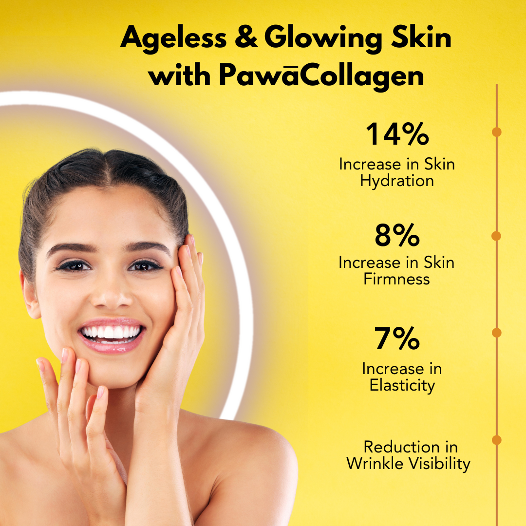 PawaCollagen World's Best Hydrolysed Marine Collagen (Peptide) Powder