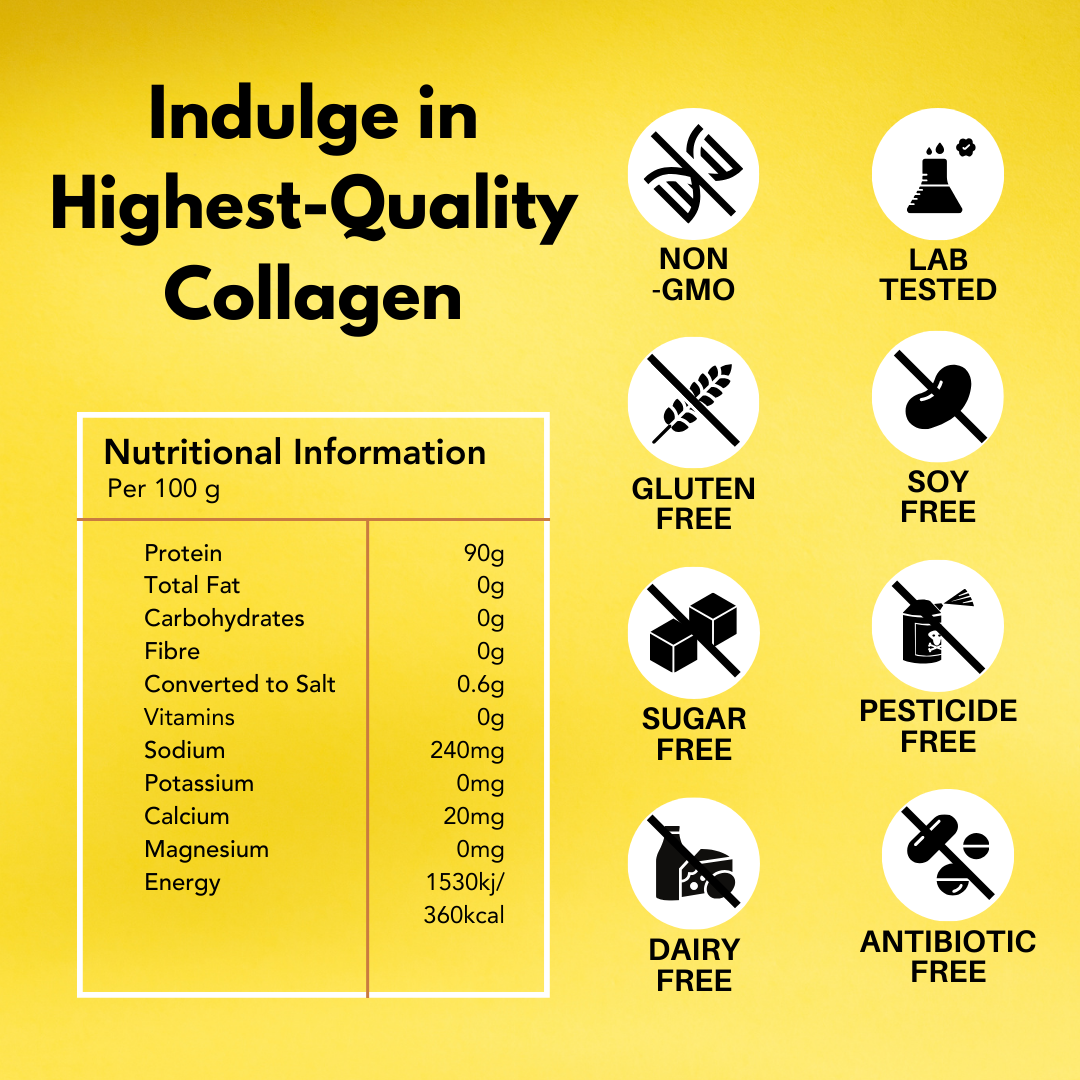 PawaCollagen World's Best Hydrolysed Marine Collagen (Peptide) Powder
