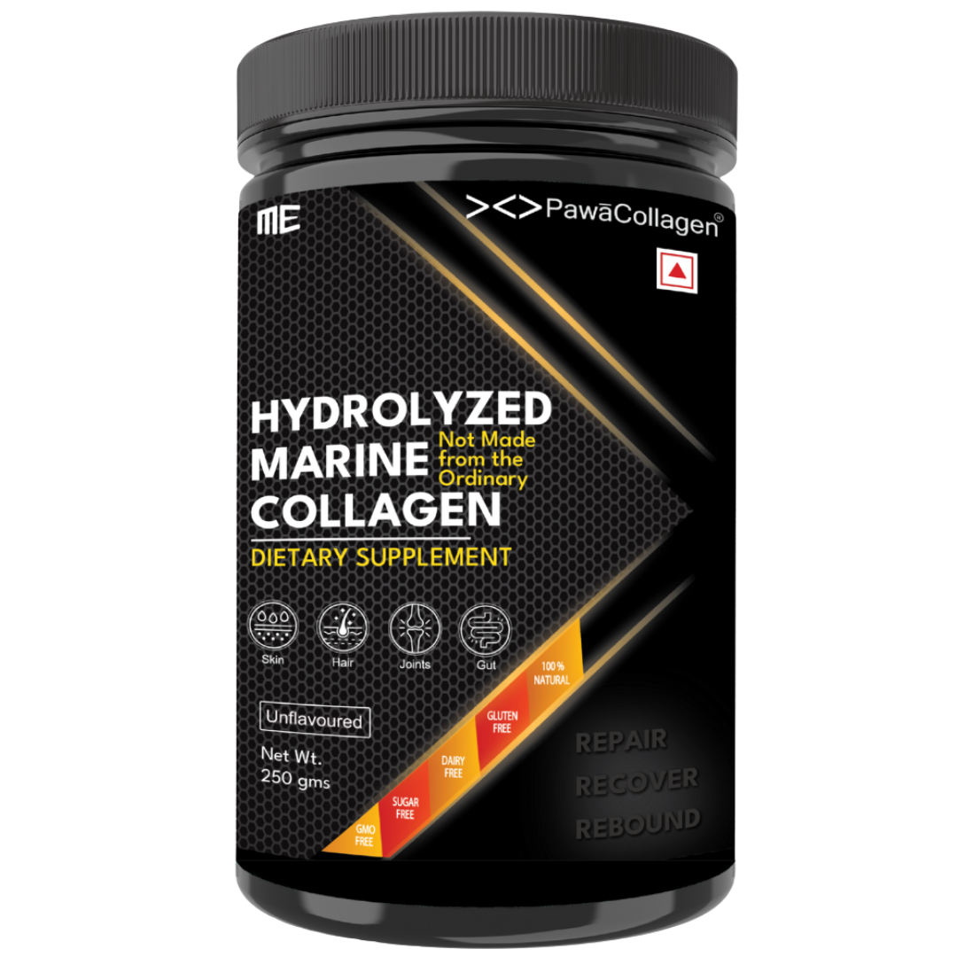 PawaCollagen World's Best Hydrolysed Marine Collagen (Peptide) Powder