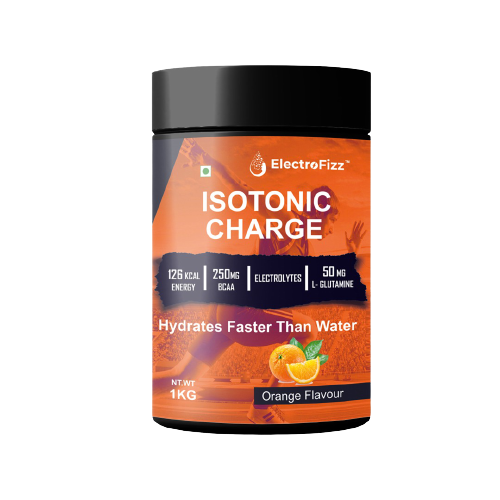 ElectroFizz Electrolyte Powder 100 servings | Minerals, Probiotics & Vitamin C- 1 Kg Jar Pack - Blueberry Flavor