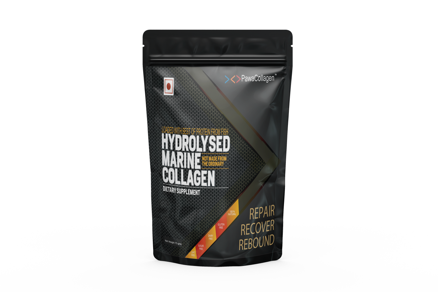 PawaCollagen World's Best Hydrolysed Marine Collagen (Peptide) Powder