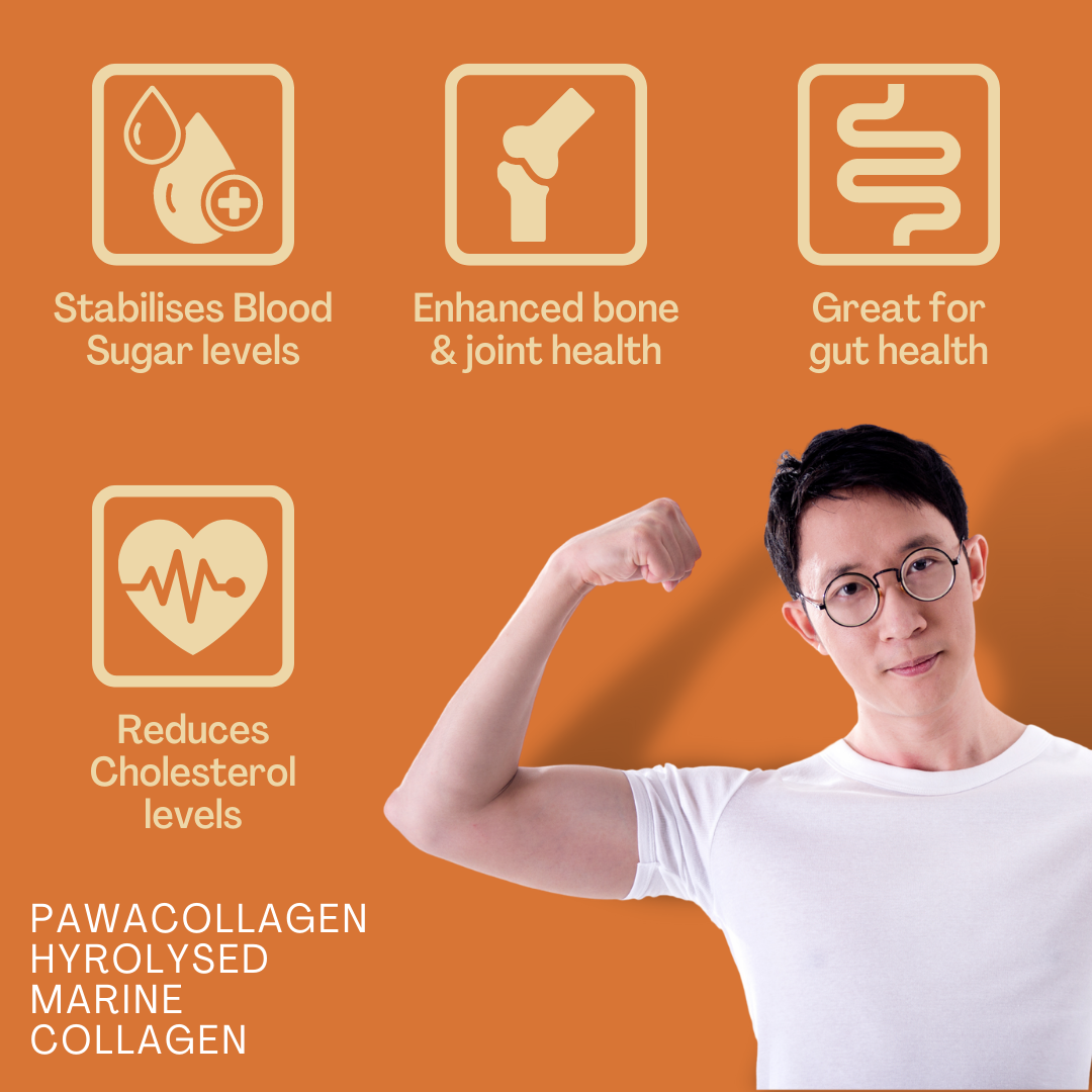PawaCollagen Hydrolysed Marine Collagen (Peptide) Powder 75 gms