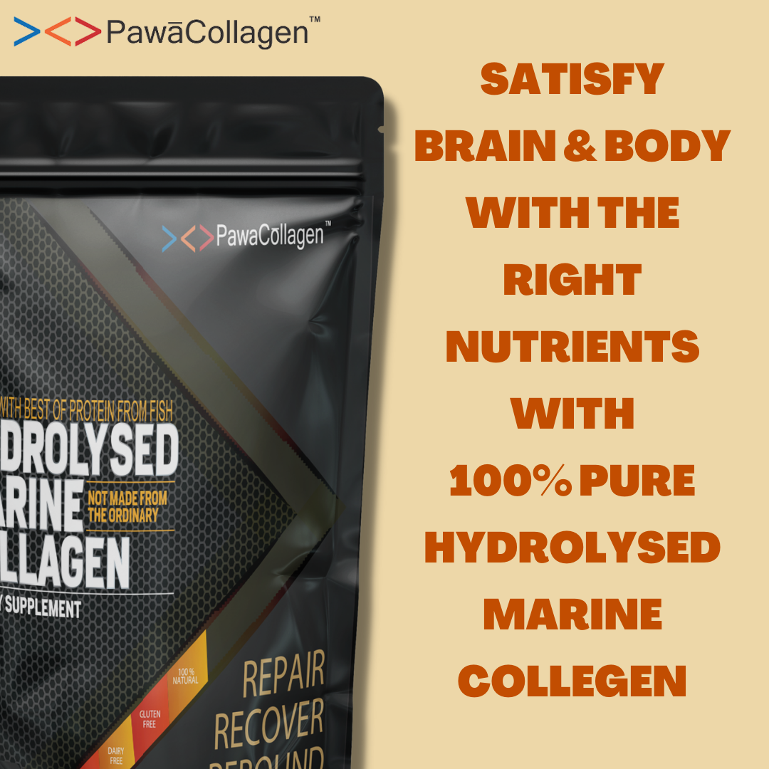 PawaCollagen Hydrolysed Marine Collagen (Peptide) Powder 75 gms