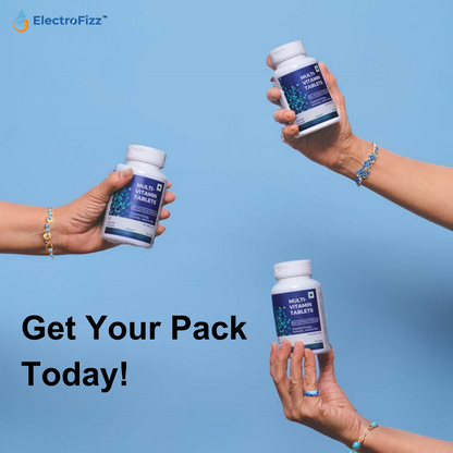 Multivitamin For Men & Women with Omega3,Probiotics,Vitamin C, D & E, Zinc, Ginseng, Multiminerals For Immunity, Energy, Stamina, Antioxidants, Hair & Skin, Clinically Tested Ingredients- 60 Tablets