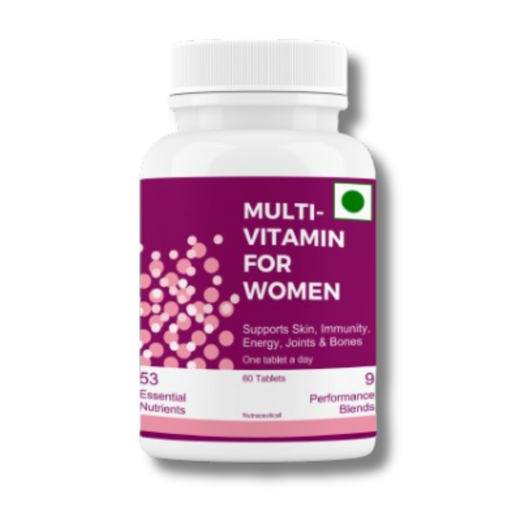 NutriEkspert Multivitamin for Women,53 Essential Nutrients-60 Tablets ...
